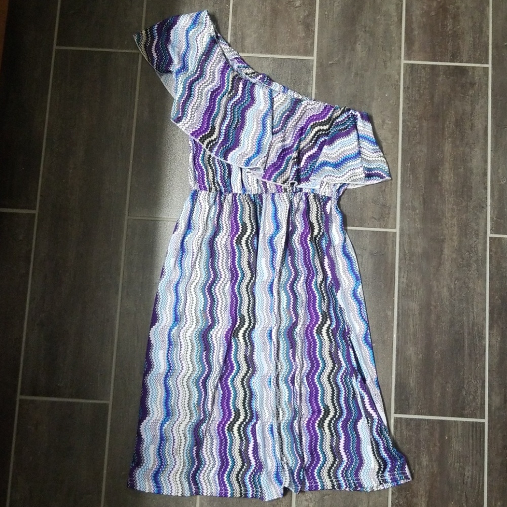 One shoulder sundress